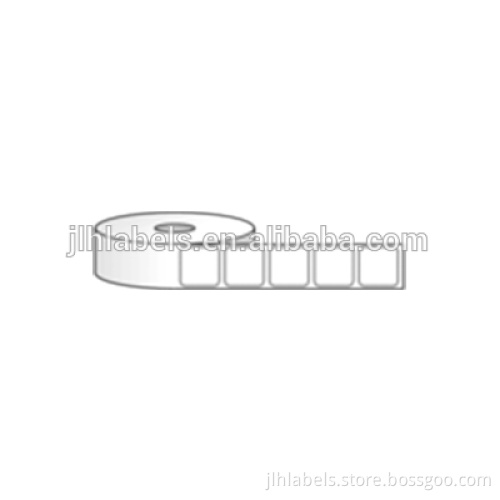 Zebra Compatible Ribbon Required Thermal Transfer Label rolls, 1" x 1",1375 labels per roll